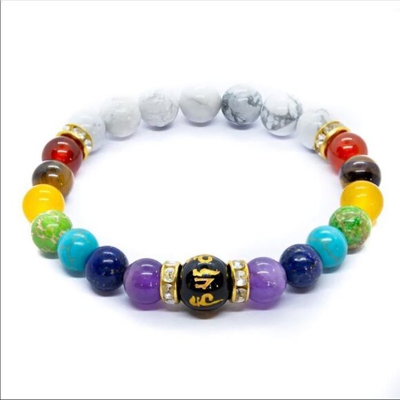 NEW 7 Chakra Healing Bracelet - Picture 2 of 5